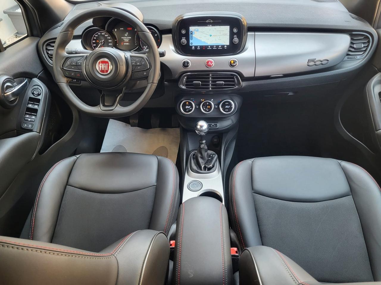 Fiat 500X 1.6 MultiJet 130 CV Sport Cerchi 19 Retroc. Vernice Satinata...