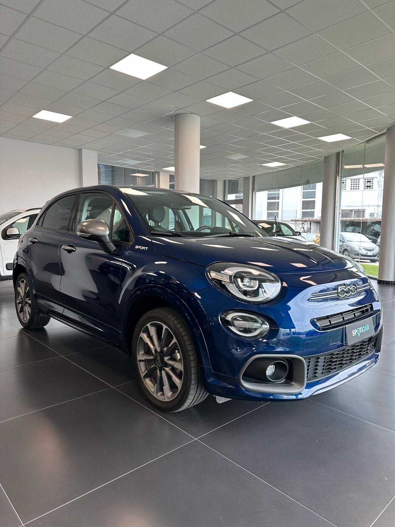 Fiat 500X 1.3 SPORT 2024 km aziend Fari a LED e Telecamera