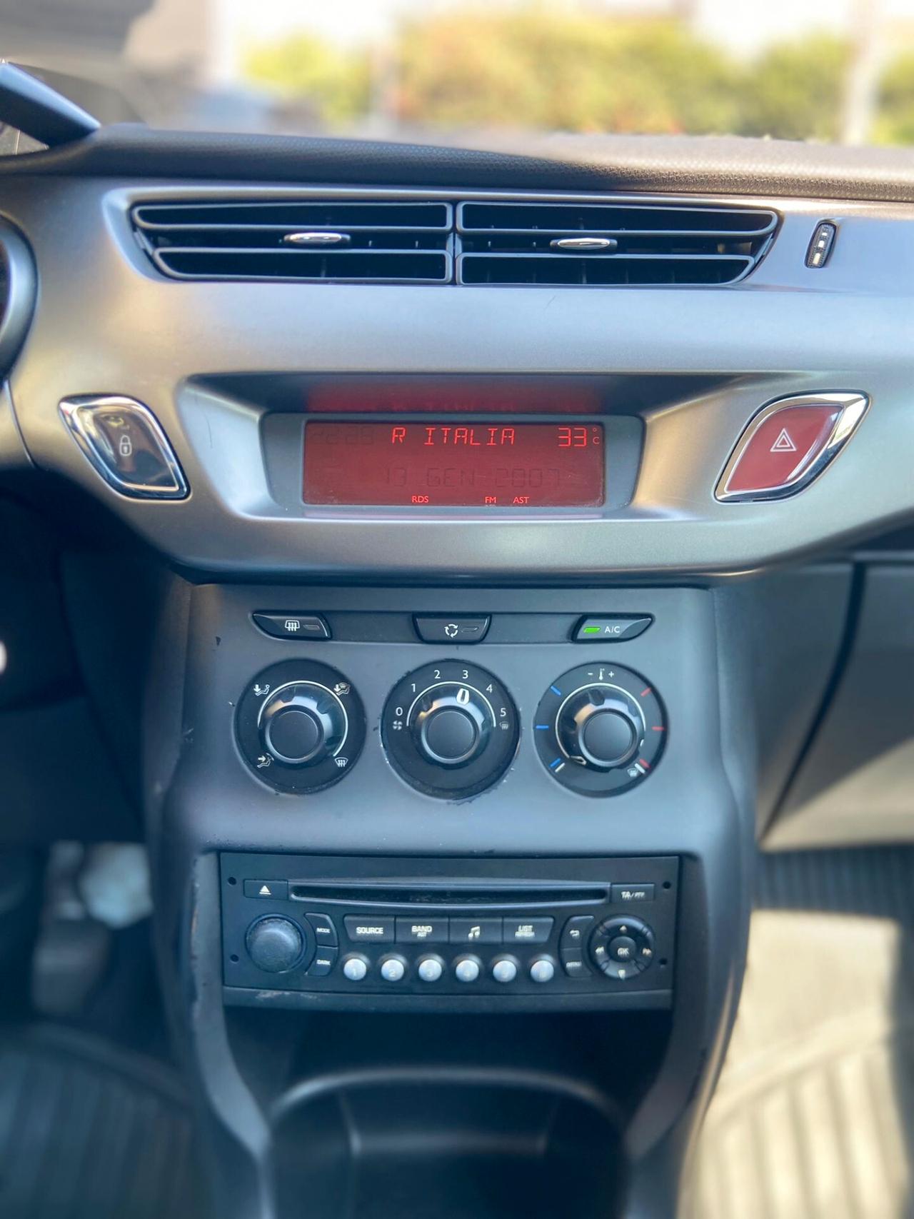 Citroen C3 1.0 benzina 68cv (50kw) Seduction 5p.