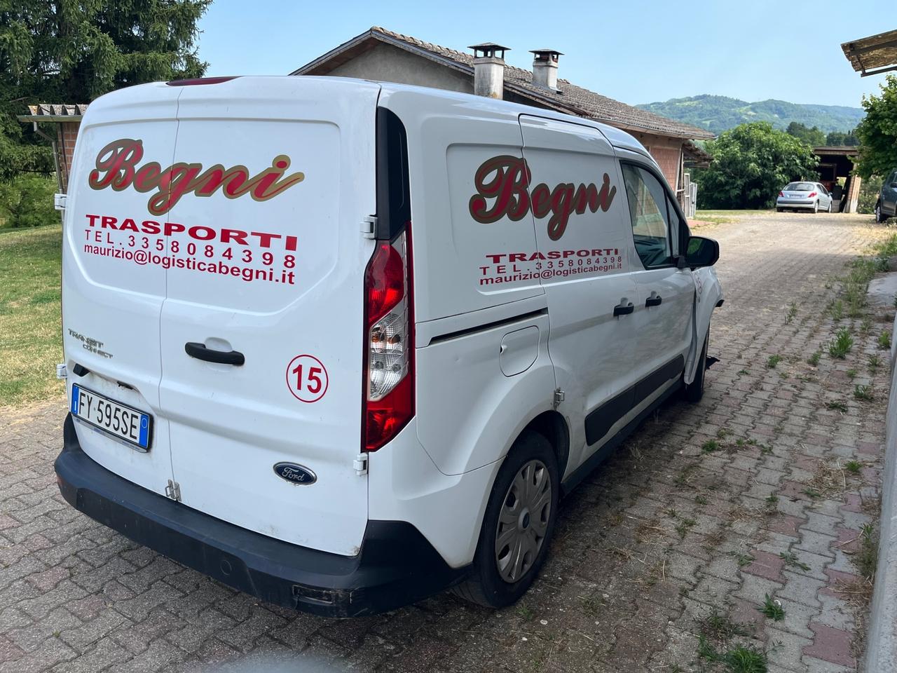 Ford Transit Connect 2019 1.5 DIESEL INCIDENTATO