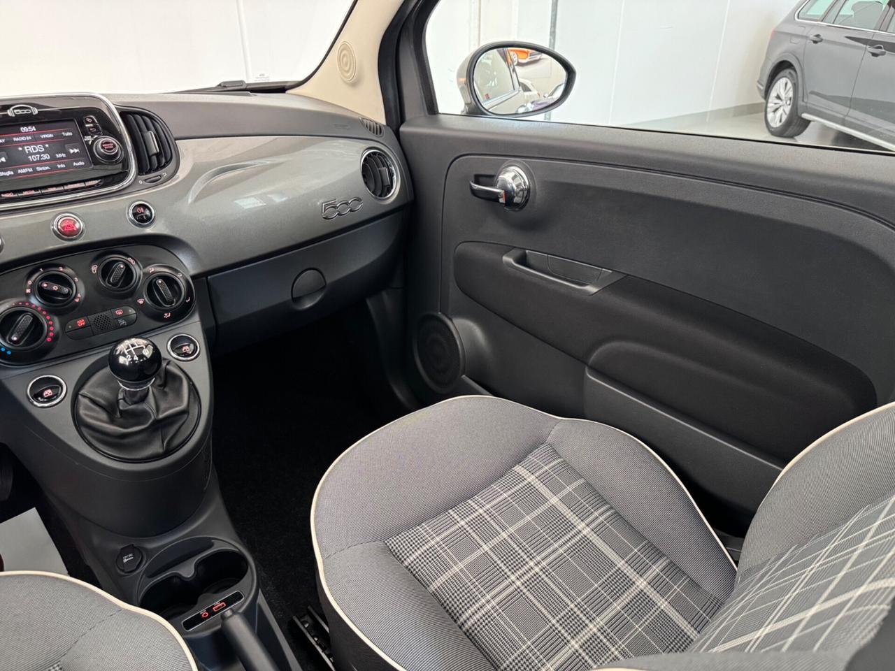 Fiat 500 1.2 Lounge 69cv E6b solo 43mila km!