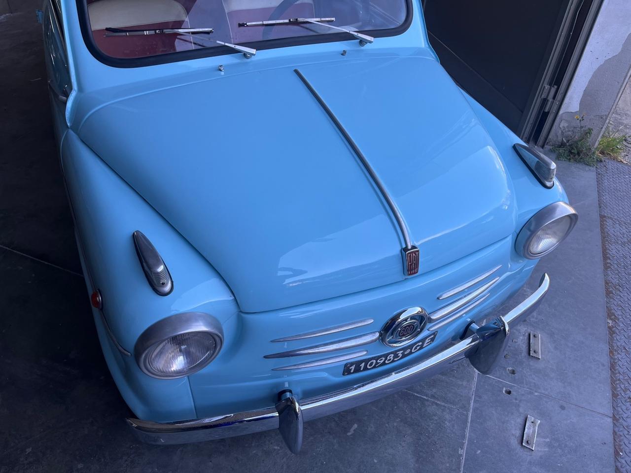Fiat 600 TRASFORMABILE - 1958
