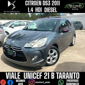 CITROEN DS3 1.4 HDI DIESEL 2011 OK NEOPATENTATI