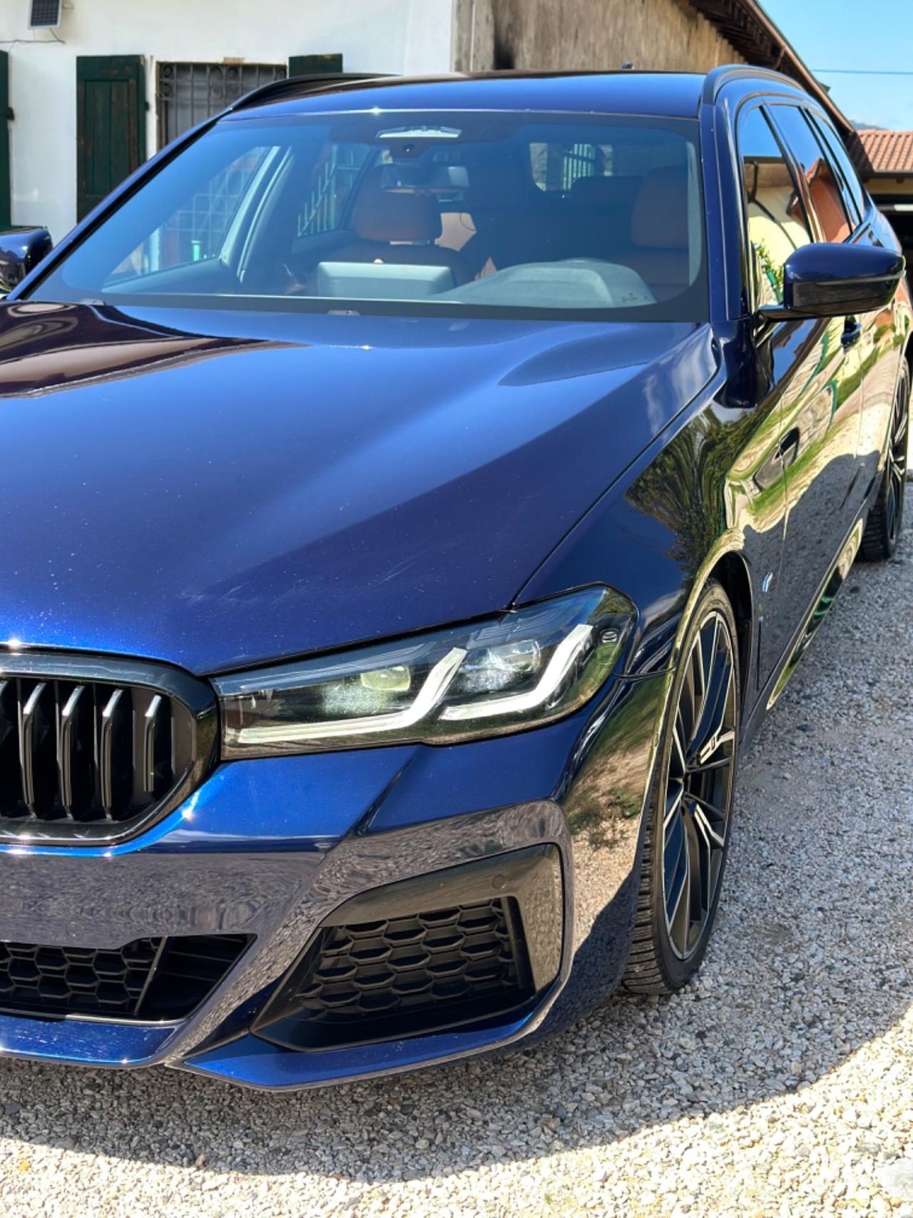 Bmw 520d MSPORT 48V TOURING KMCERT GARANZ UNICOPR