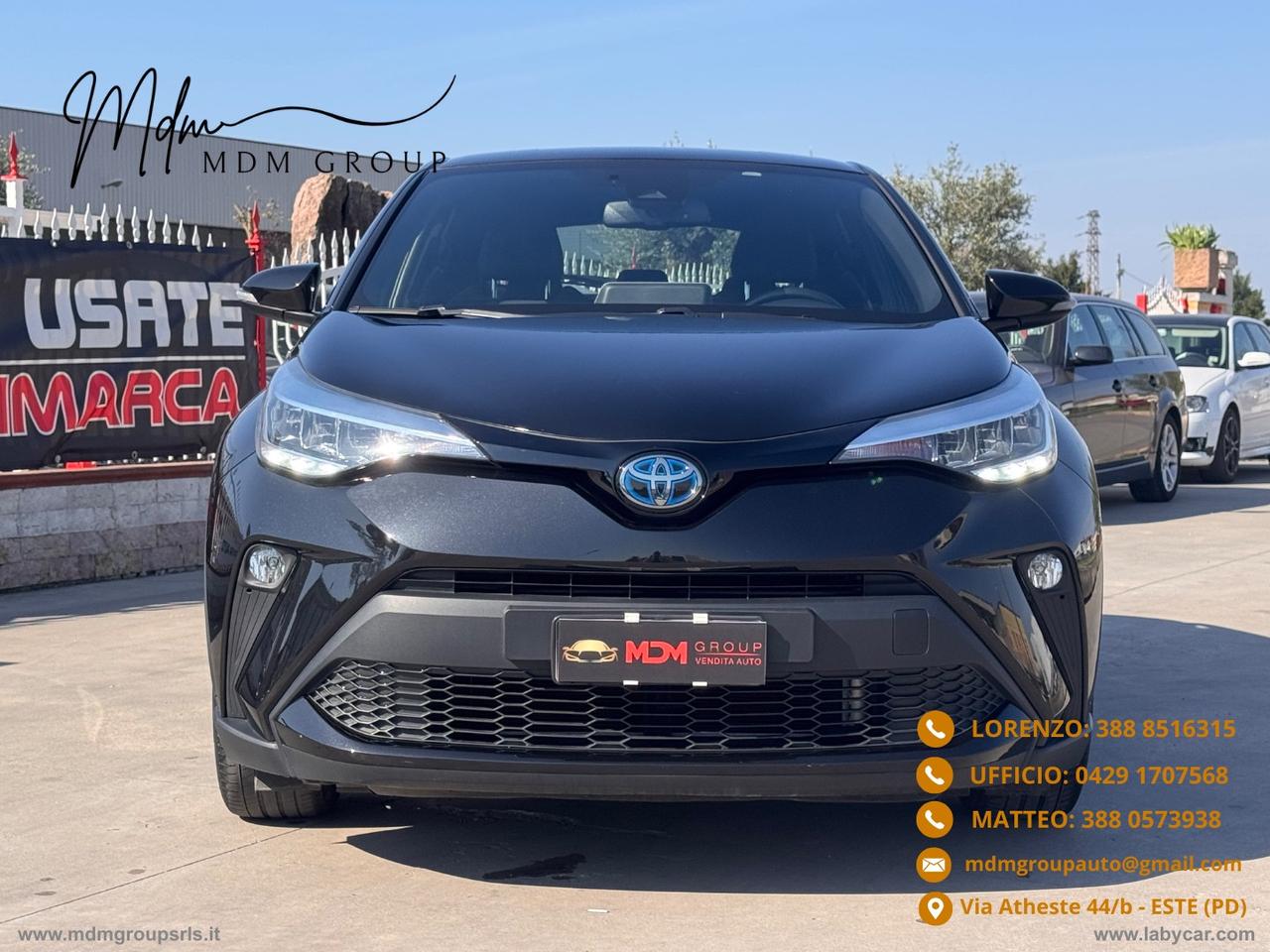 TOYOTA C-HR 1.8 Hybrid E-CVT Black Edition OK NEOPATENTATI