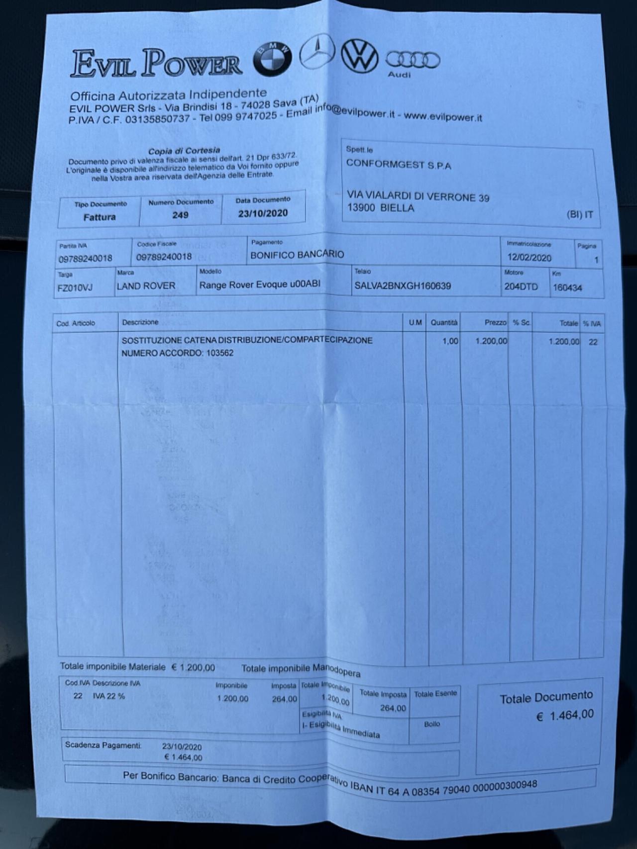 Land Rover Range Rover Evoque Range Rover Evoque 2.0 TD4 150 CV 5p. HSE