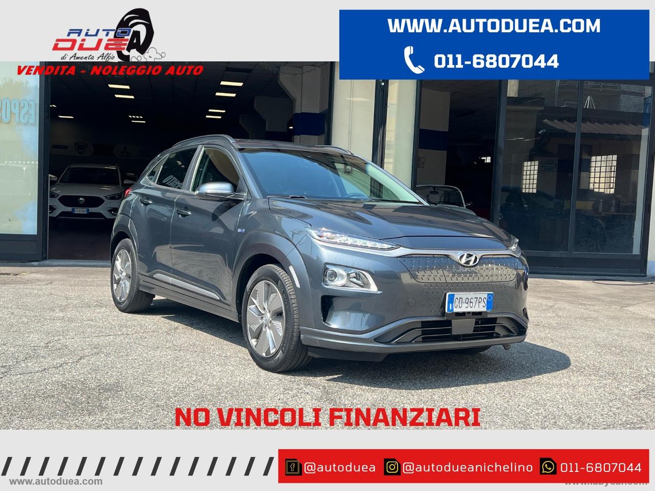 HYUNDAI Kona EV 39 kWh XPrime NO VINCOLI FINANZIARI