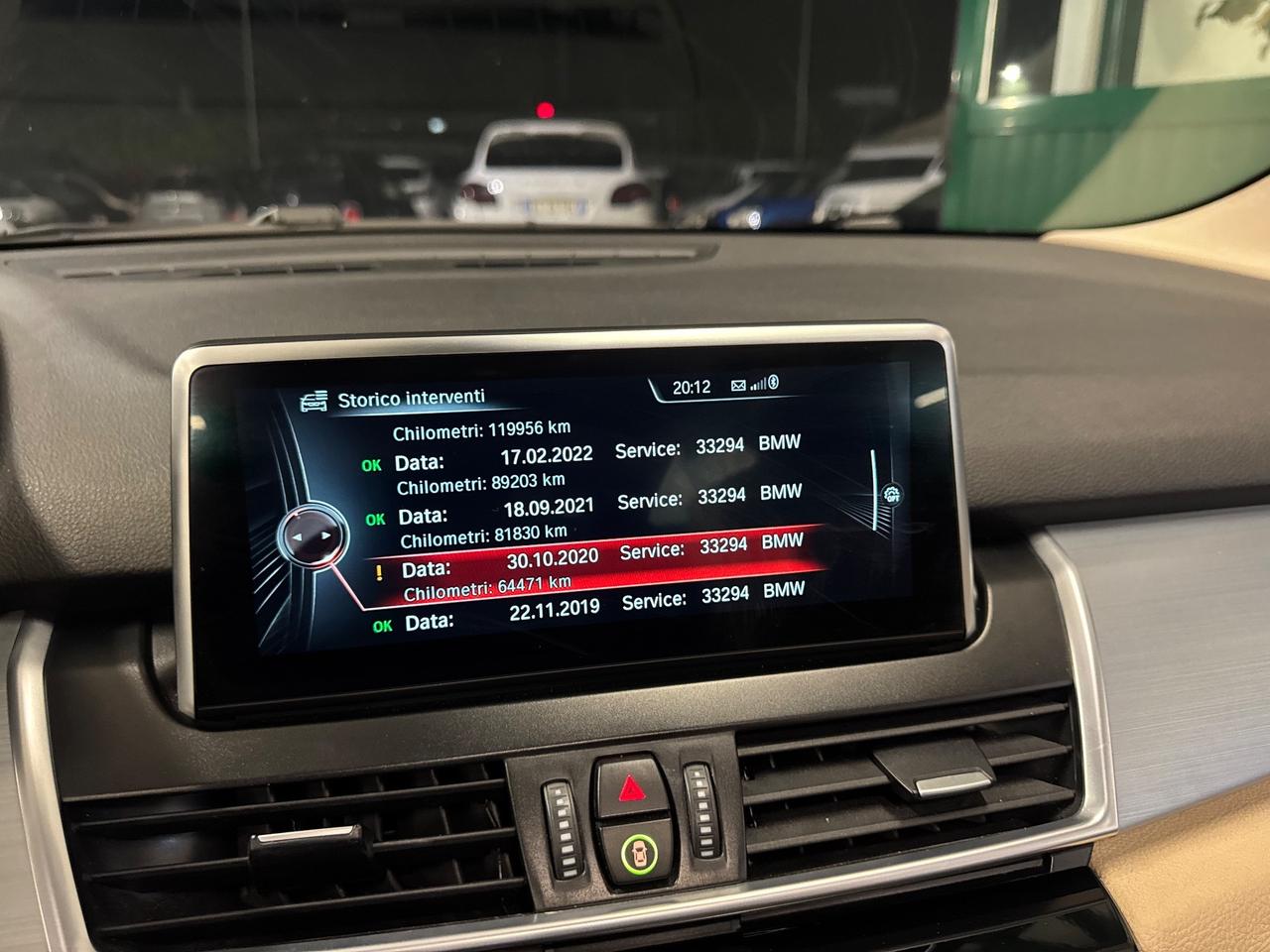 Bmw 2er Active Tourer 218d Luxury Tetto, Head display FULL