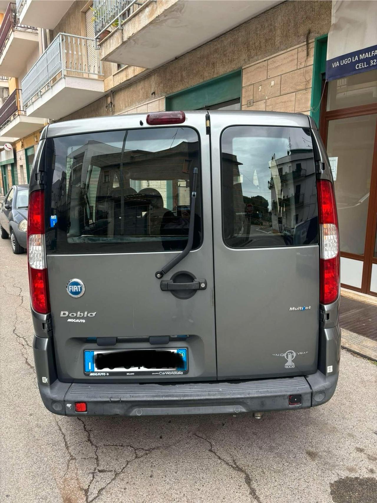 Fiat Doblo Doblò 1.9 MJT 105 CV Dynamic AUTOVETTURA DOPPIA PORTA POSTERIORE