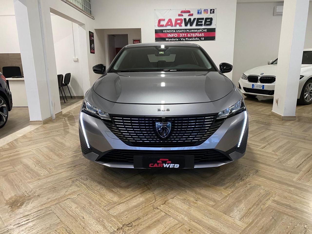 PEUGEOT NEW 308 ALLURE 1.5 130CV NAVY Led CAM 2023