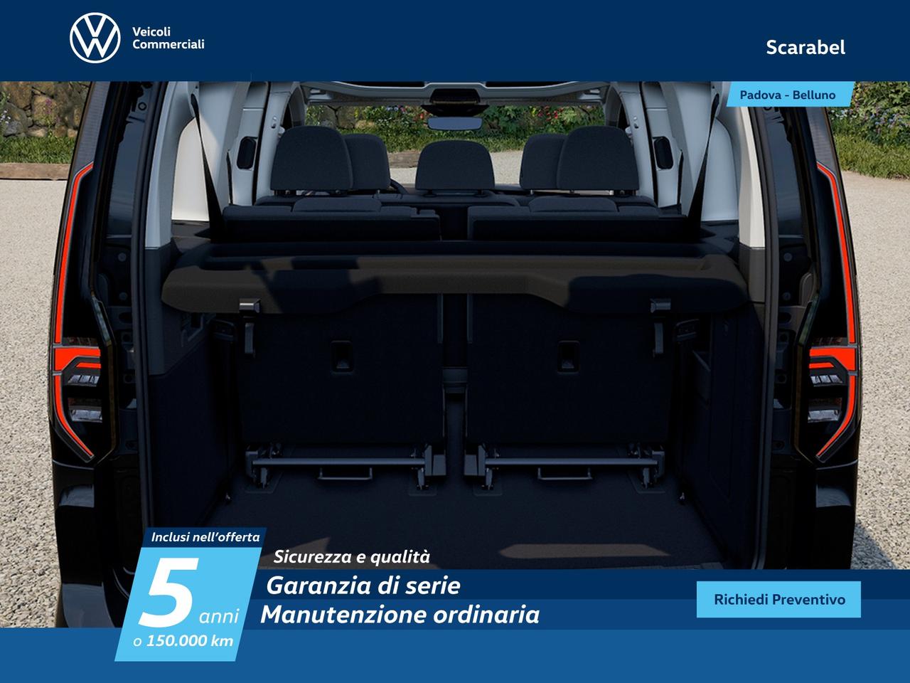 Volkswagen Caddy maxi 1.5 phev 150cv life dsg