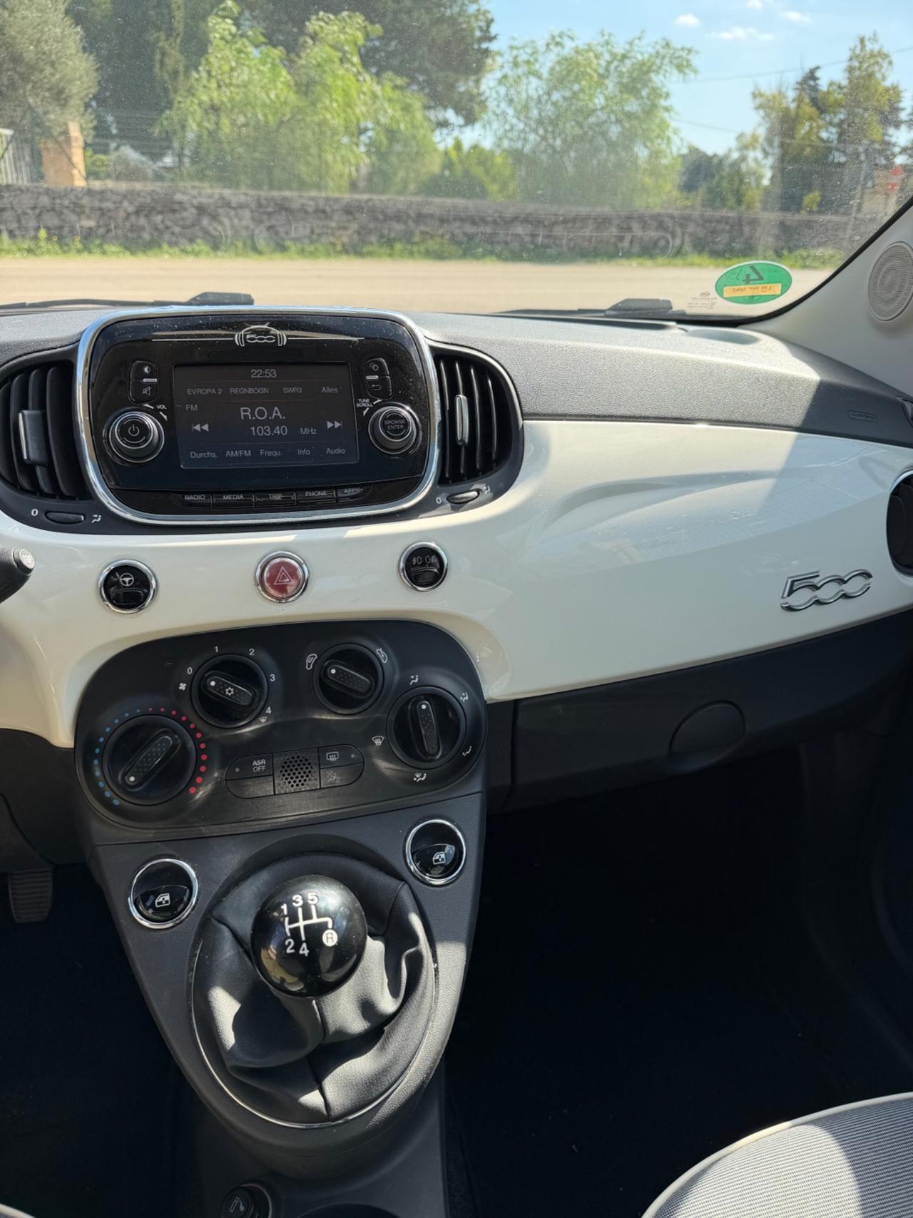 Fiat 500 1.2 69 cv Lounge-2016/PANO/AUX/USB