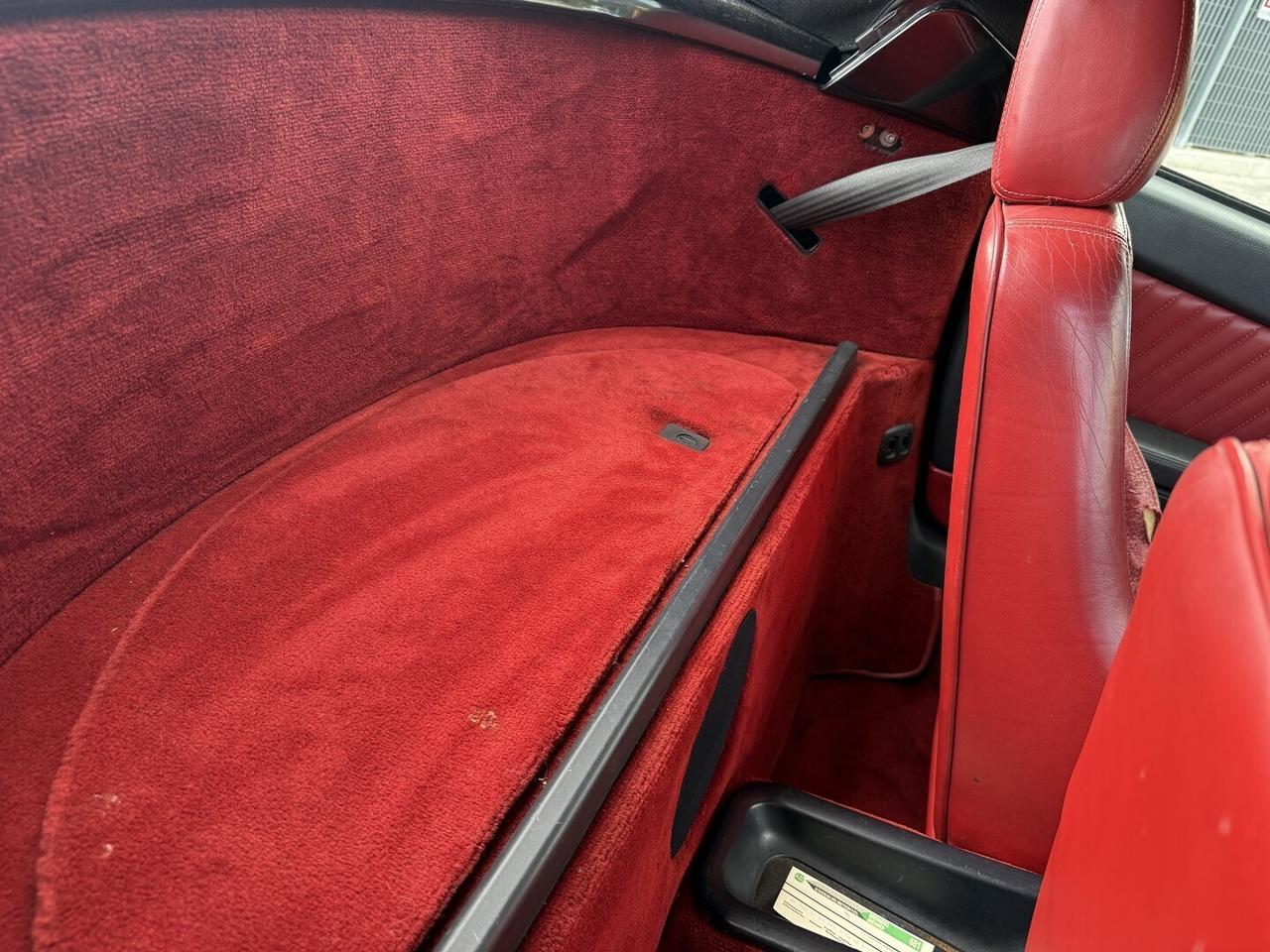 ALFAROMEO GTV SPIDER 2.0 INTERNI IN PELLE ROSSA