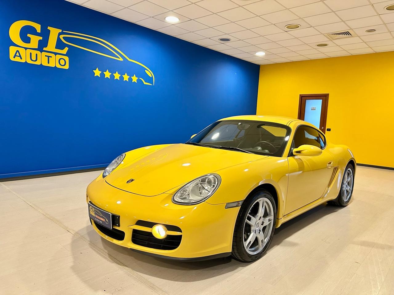 Porsche Cayman 2.7 DA 245C V**SPEED YELLOW**MANUALE*BOOK SERVICE*