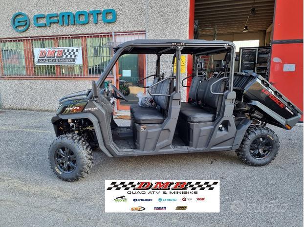 QUADRICICLO - UTV TARGA-AGRICOLA - 6 POSTI - 4X4 - PROMO KM 0