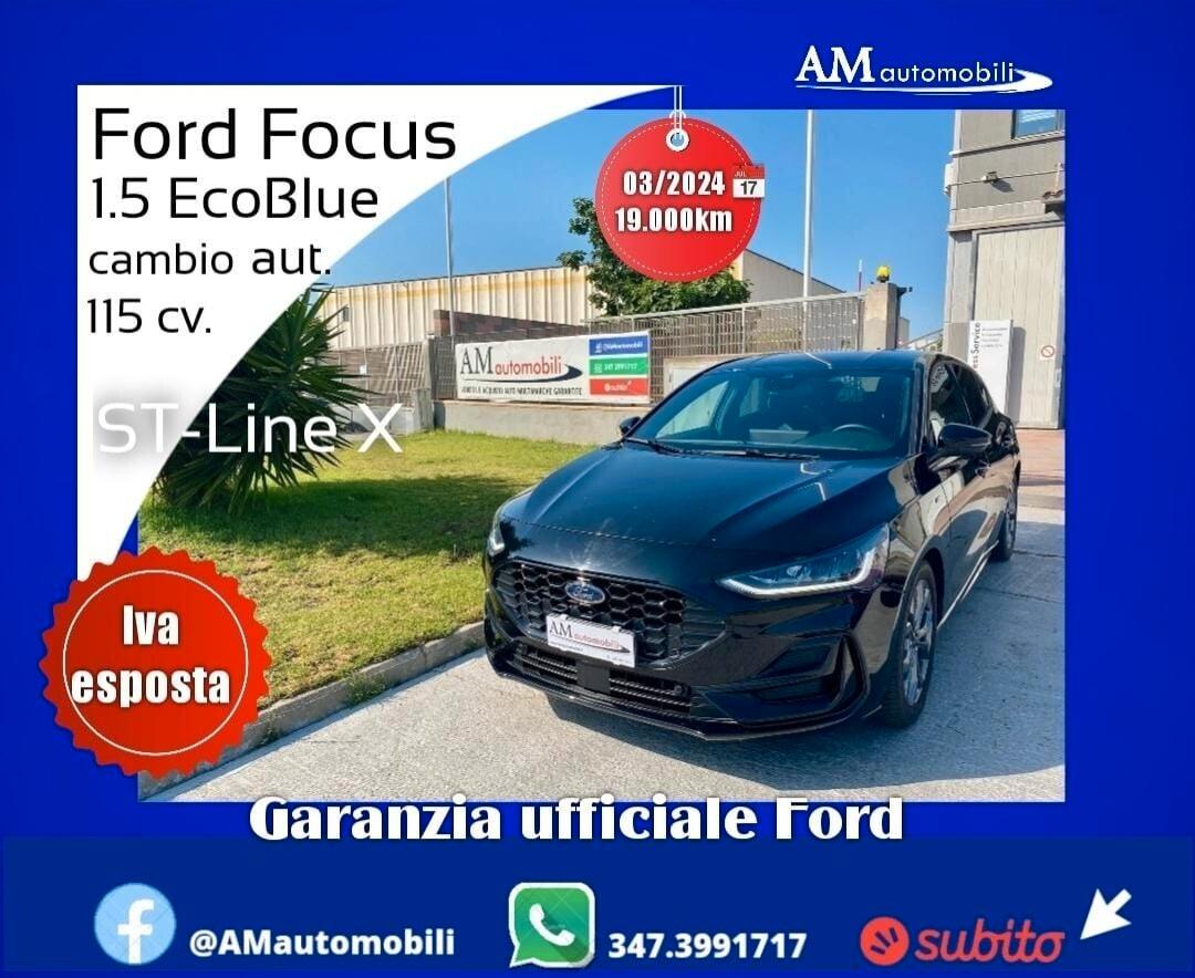 Ford Focus 1.5 EcoBlue 115 cv. cambio aut. ST-Line X