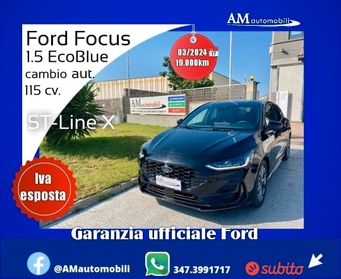 Ford Focus 1.5 EcoBlue 115 cv. cambio aut. ST-Line X