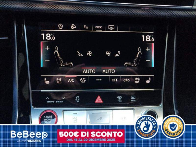 Audi Q8 RS RS 4.0 MHEV QUATTRO TIPTRONIC