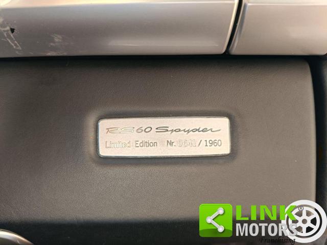 PORSCHE Boxster RS 60 SPYDER LIMITED EDITION