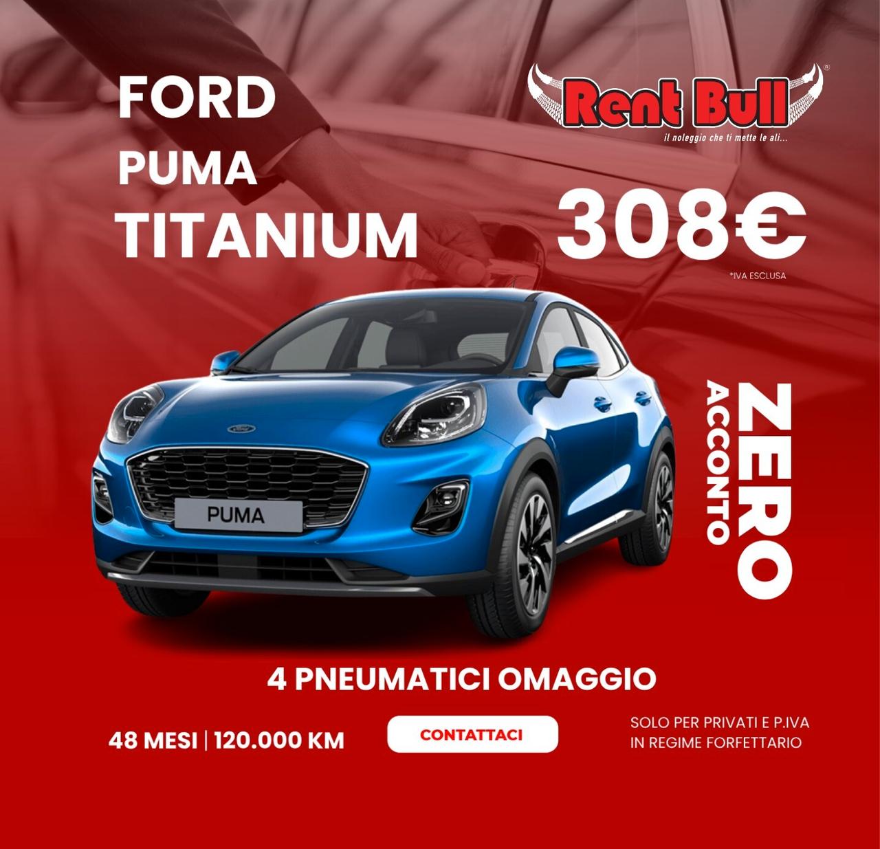 NOLEGGIO A LUNGO TERMINE Ford Puma