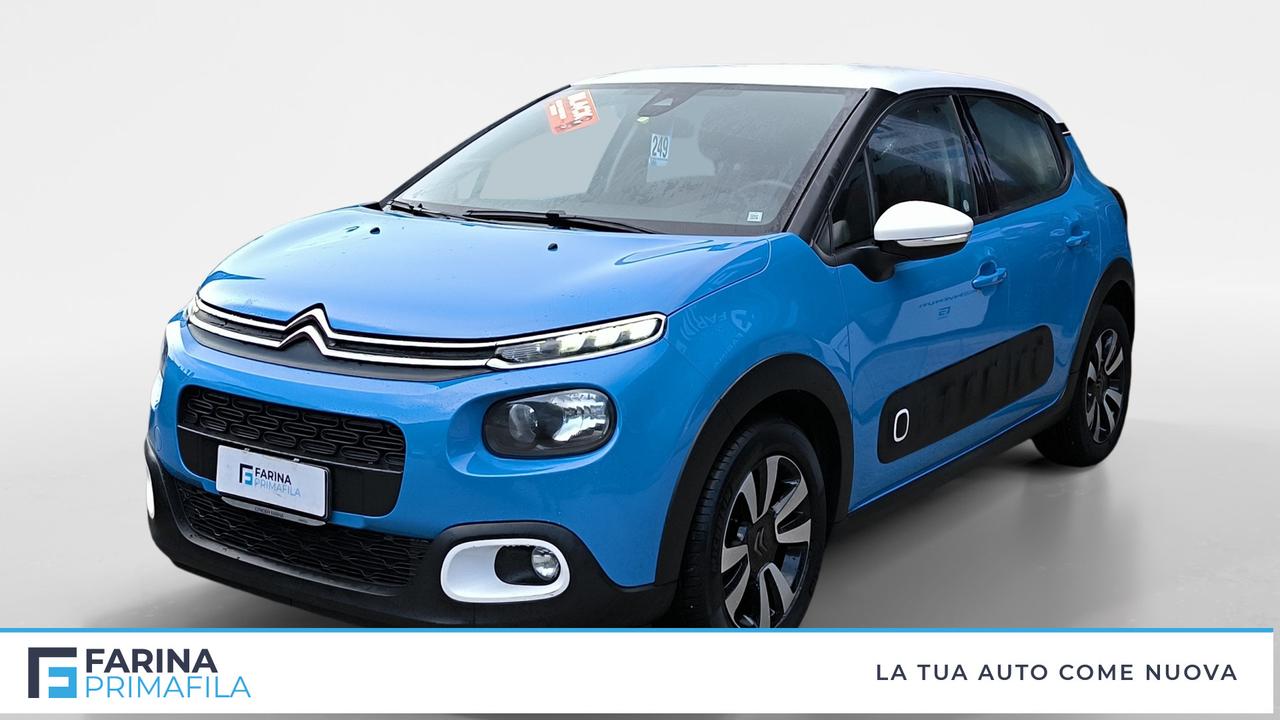 CITROEN C3 III 2017 - C3 1.2 puretech Shine s&s 83cv my18