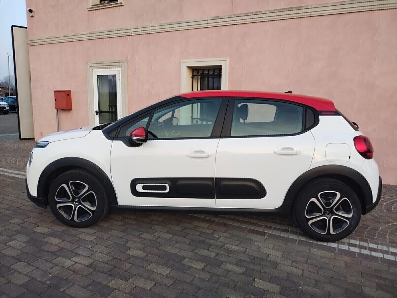 Citroen C3 Shine tetto rosso