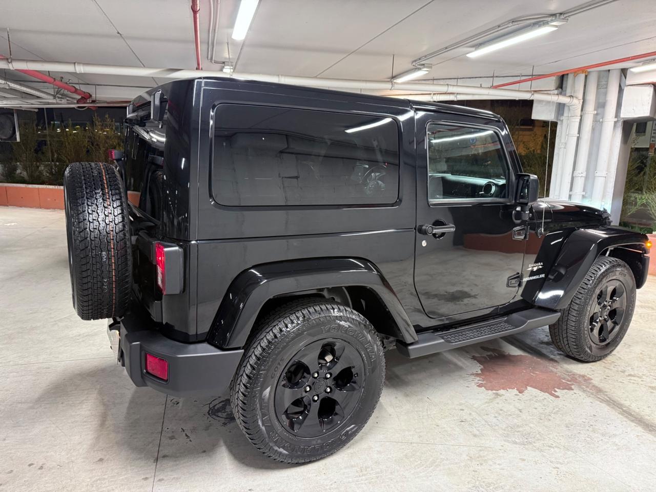 Jeep Wrangler 2.8 CRD 200cv Sahara - GANCIO TRAINO