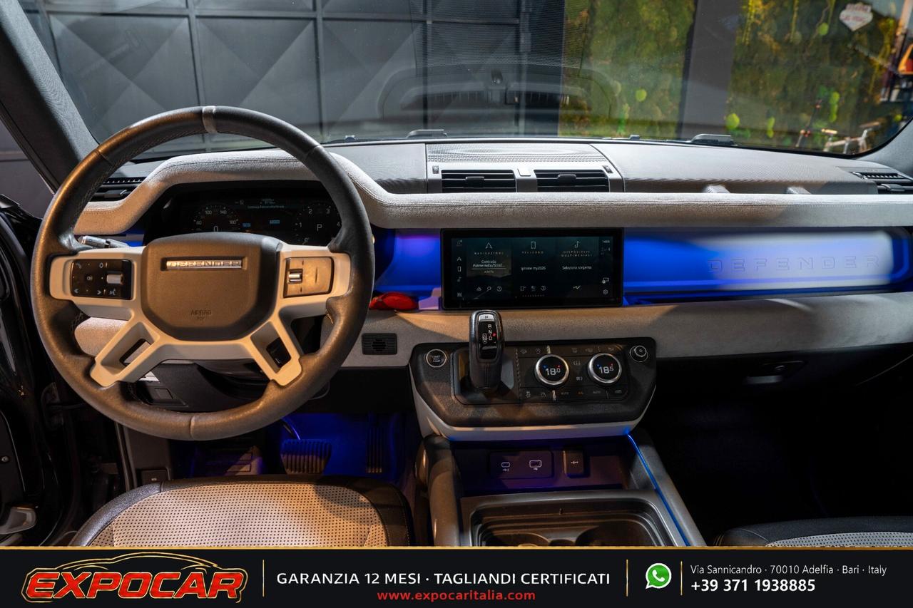 Land Rover Defender 90 3.0D I6 200 CV AWD Auto X-Dynamic HSE