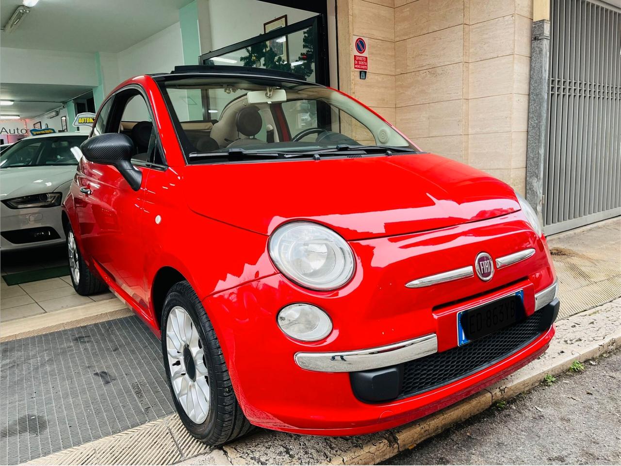 Fiat 500 CABRIO 1.2 -100000KM! - 2010
