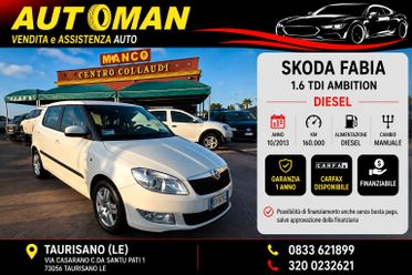 Skoda Fabia 1.6 TDI CR 90CV 5p. Ambition