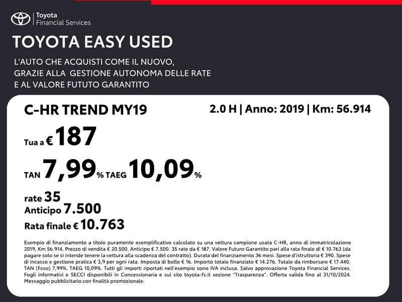 Toyota C-HR 2.0 Hybrid E-CVT Trend