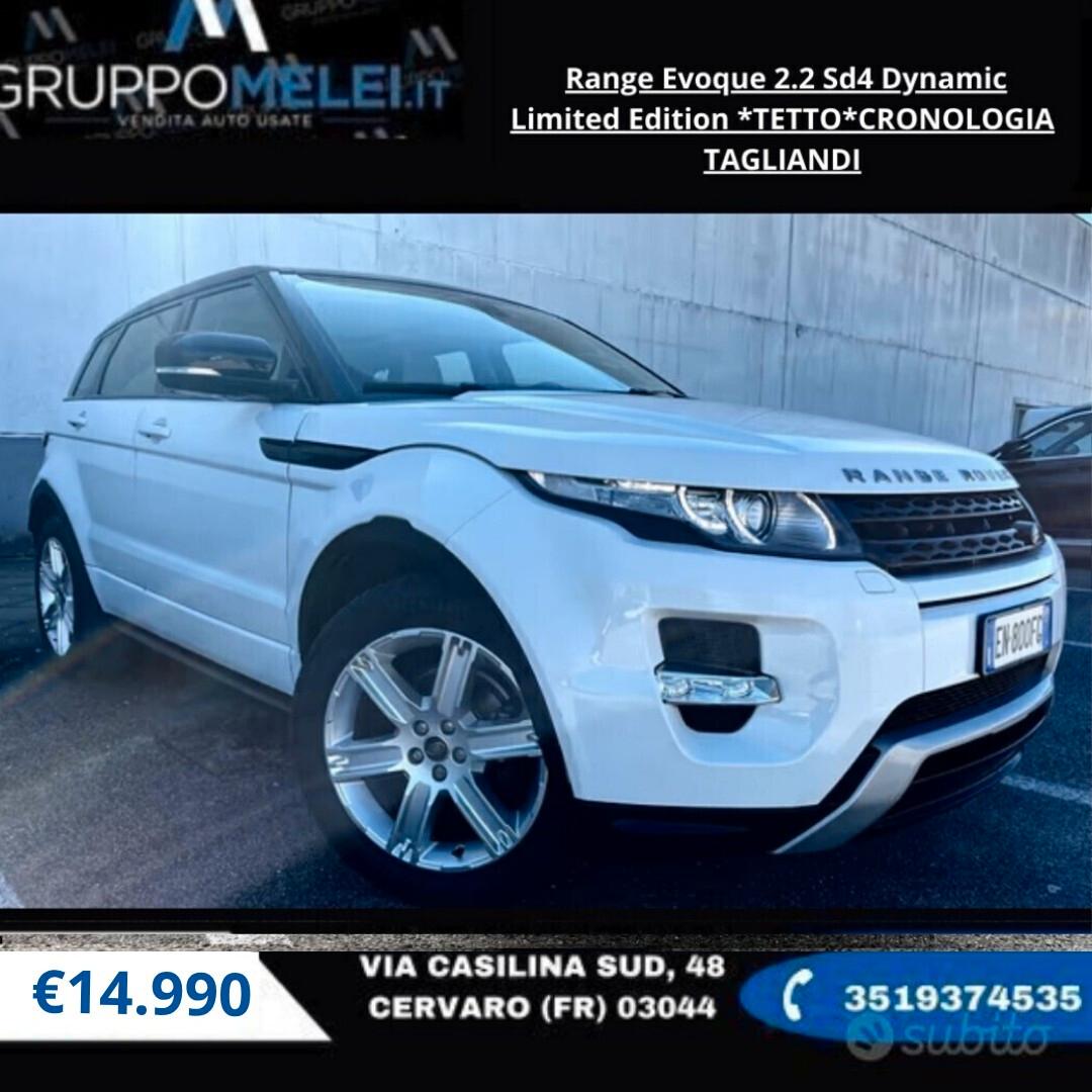 Land Rover EVOQUE 2.2 Sd4 Dynamic *TETTO