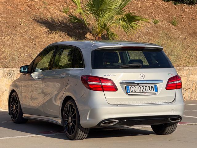 MERCEDES-BENZ B 200 D PREMIUM EDITION+PACK BLACK+F1+PELLE TOT+CARBONIO