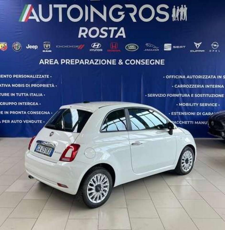 FIAT 500 1.0 hybrid Lounge 70cv USATO GARANTITO