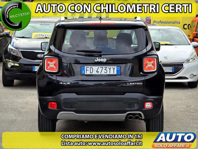 JEEP Renegade 2.0 Mjt 4WD LIMITED 4X4 CAMBIO AUTOMATICO EURO6B