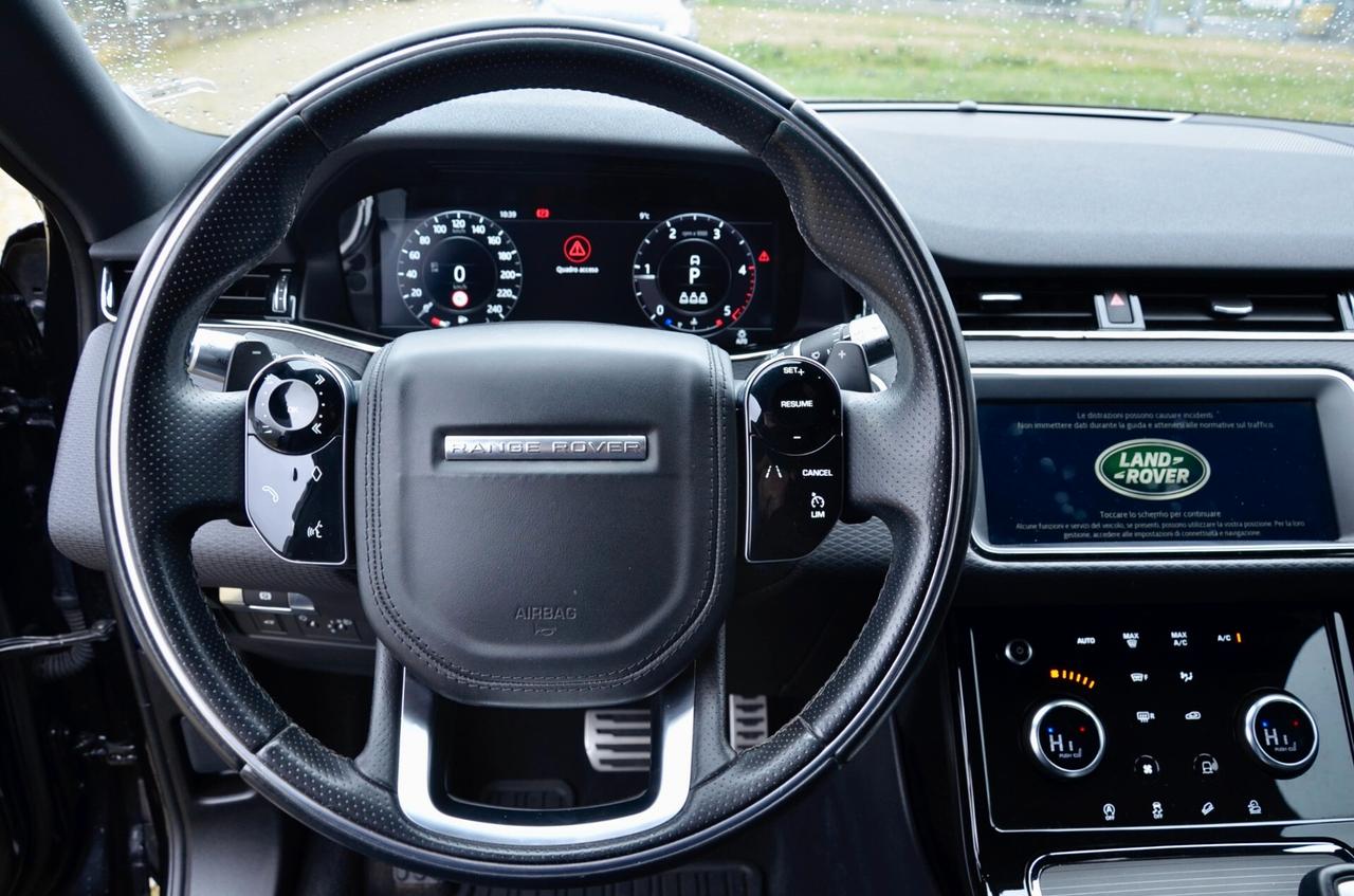 LAND ROVER RANGE ROVER EVOQUE 2.0d i4 MHEV R-DYNAMIC SE AWD 150cv AUT, SERVICE LAND ROVER, FULL BLACK, FULL LED, PELLE, RETROCAMERA, PERMUTE