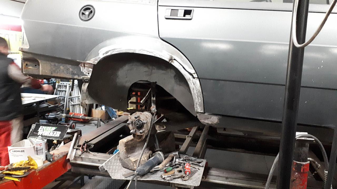Alfa Romeo 75 2.0i TS 1a serie ASI CRS quadro arancio