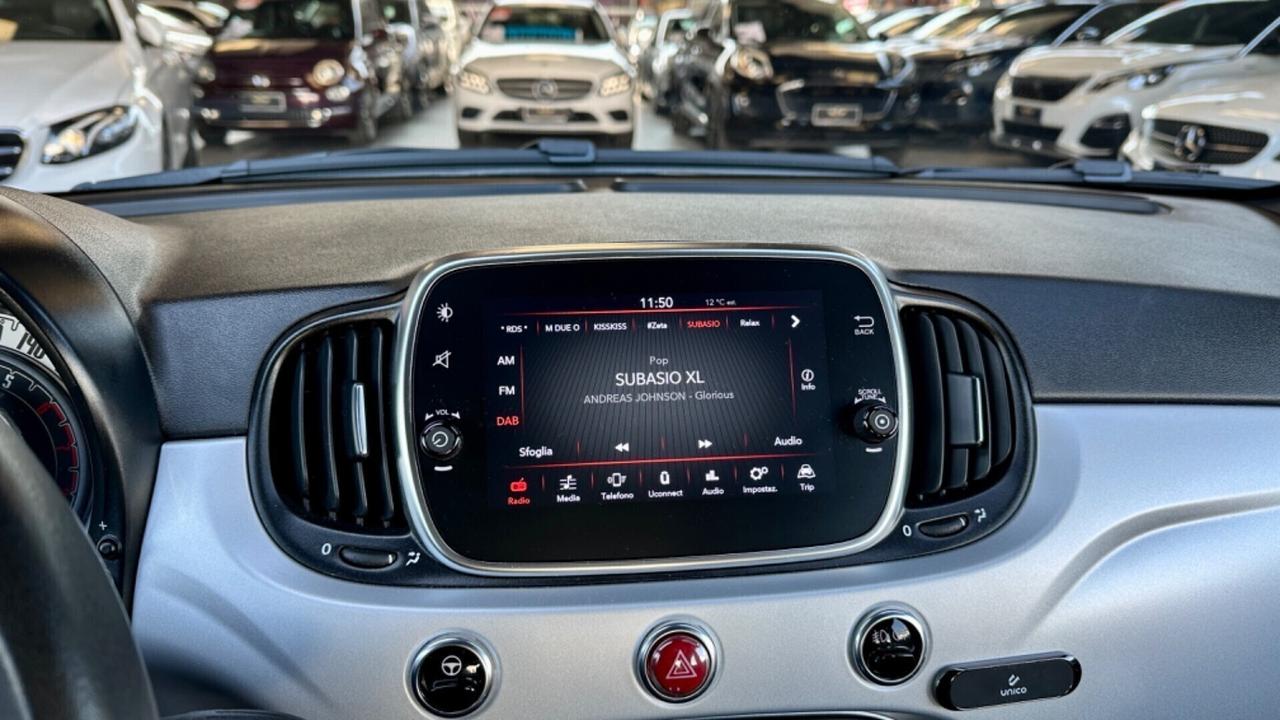 Fiat 500 1.0 Hybrid Hey Google