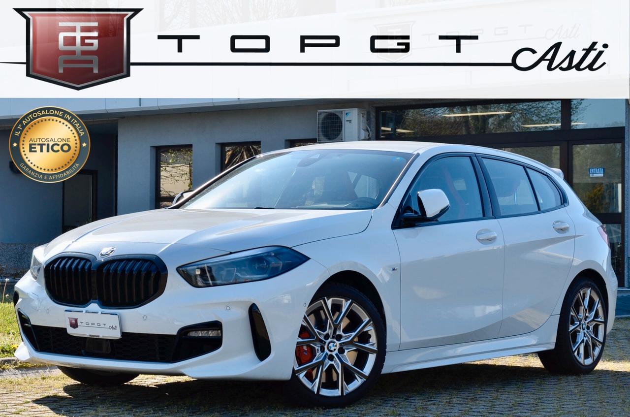 BMW 120i MSPORT PRO 5p 177cv AUTO, PREZZO REALE, GARANZIA BMW 5/27, SERVICE PACK 5/28, UNICOPROPRIETARIO, COLOR VISIONE EDITION, MBRAKES, HIGH BEAM, SEDILI SPORTIVI, PERMUTE