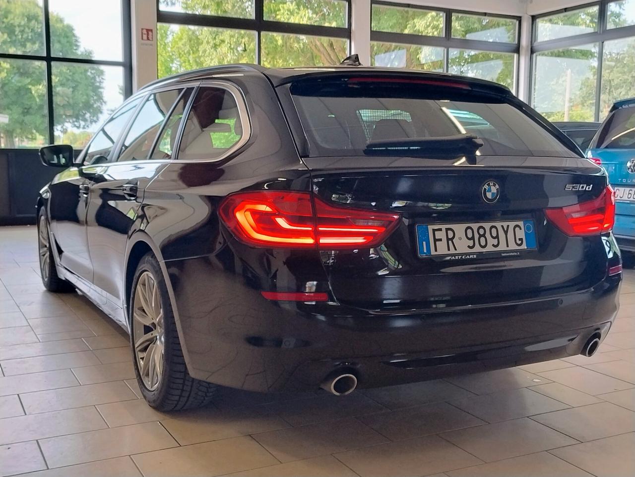 BMW 530d Touring 249cv CAMERA SEDILI SPORT TELAIO ADATTIVO