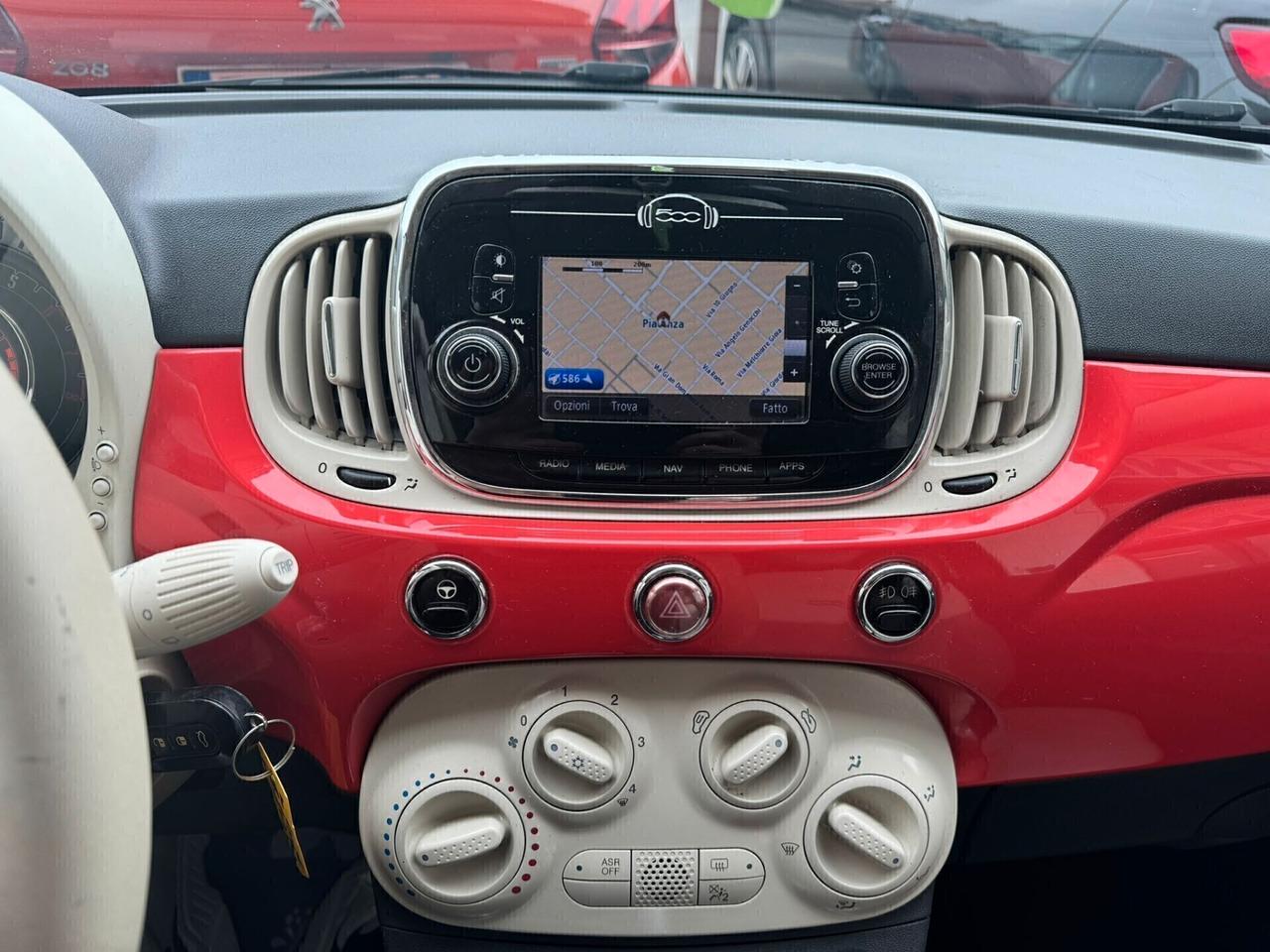Fiat 500 1.2 GAS GPL Lounge Navi Euro6
