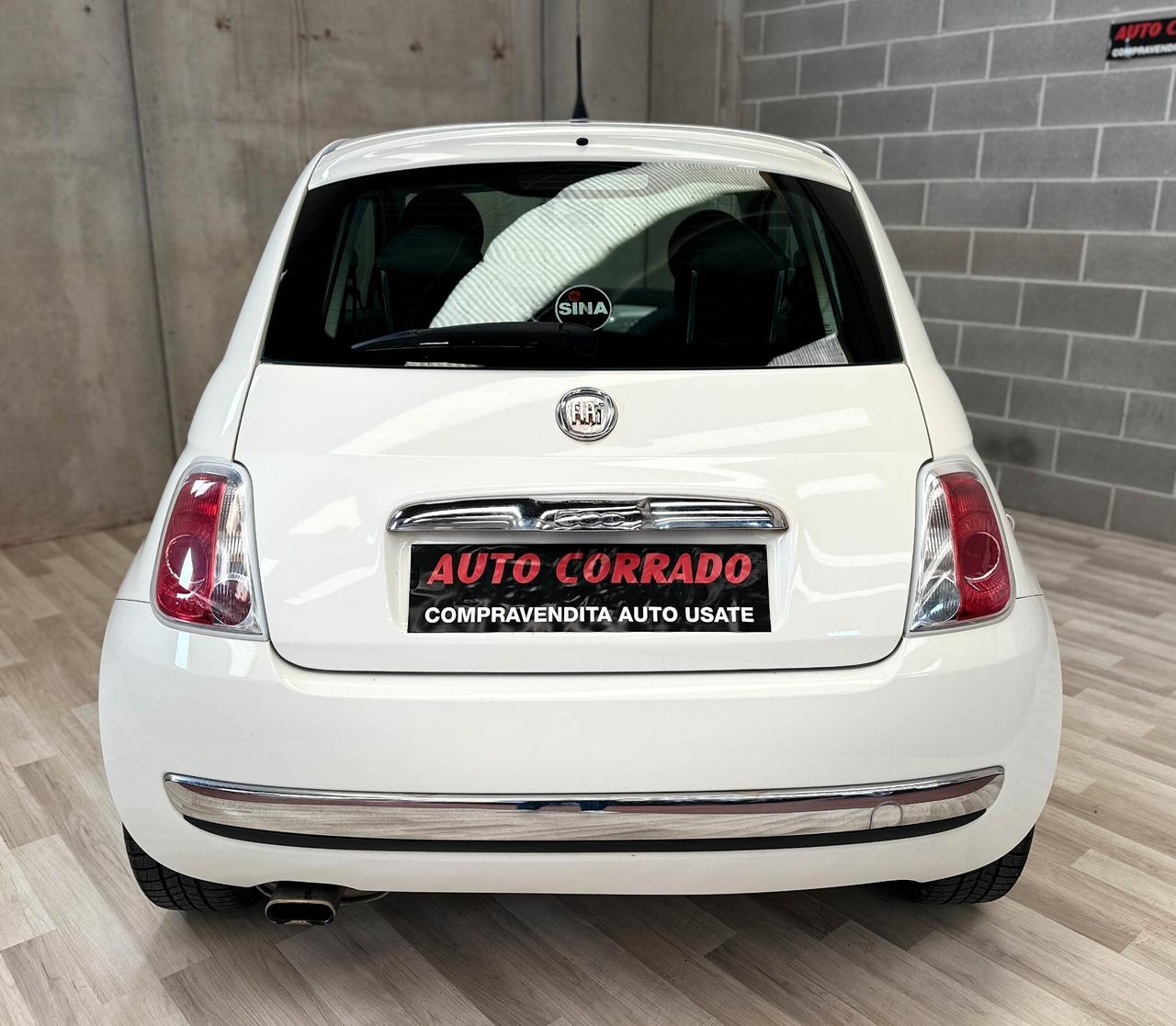 Fiat 500 1.2 Lounge 69cv 2010 ok neop.