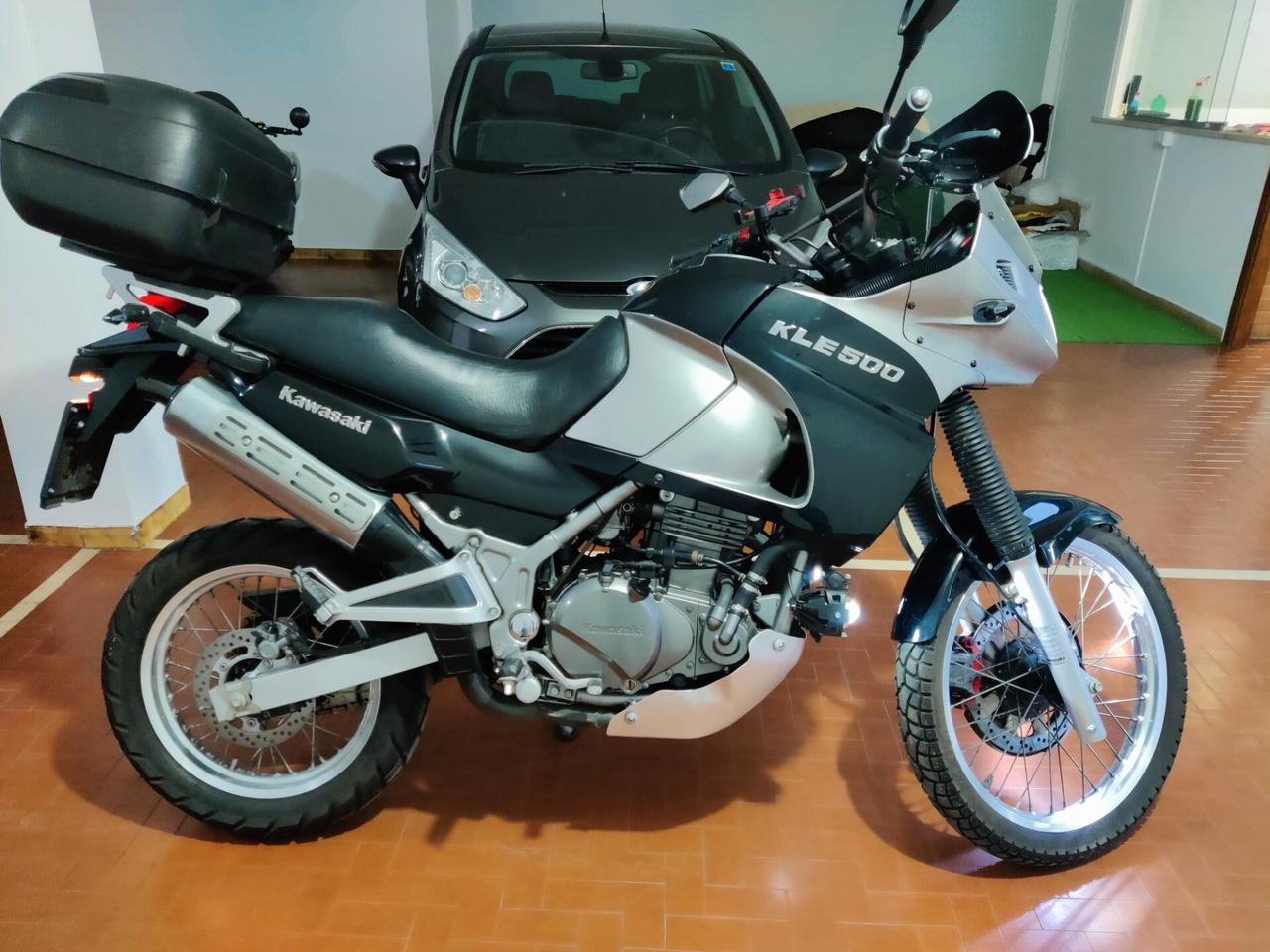 #kavasaki Kle 500