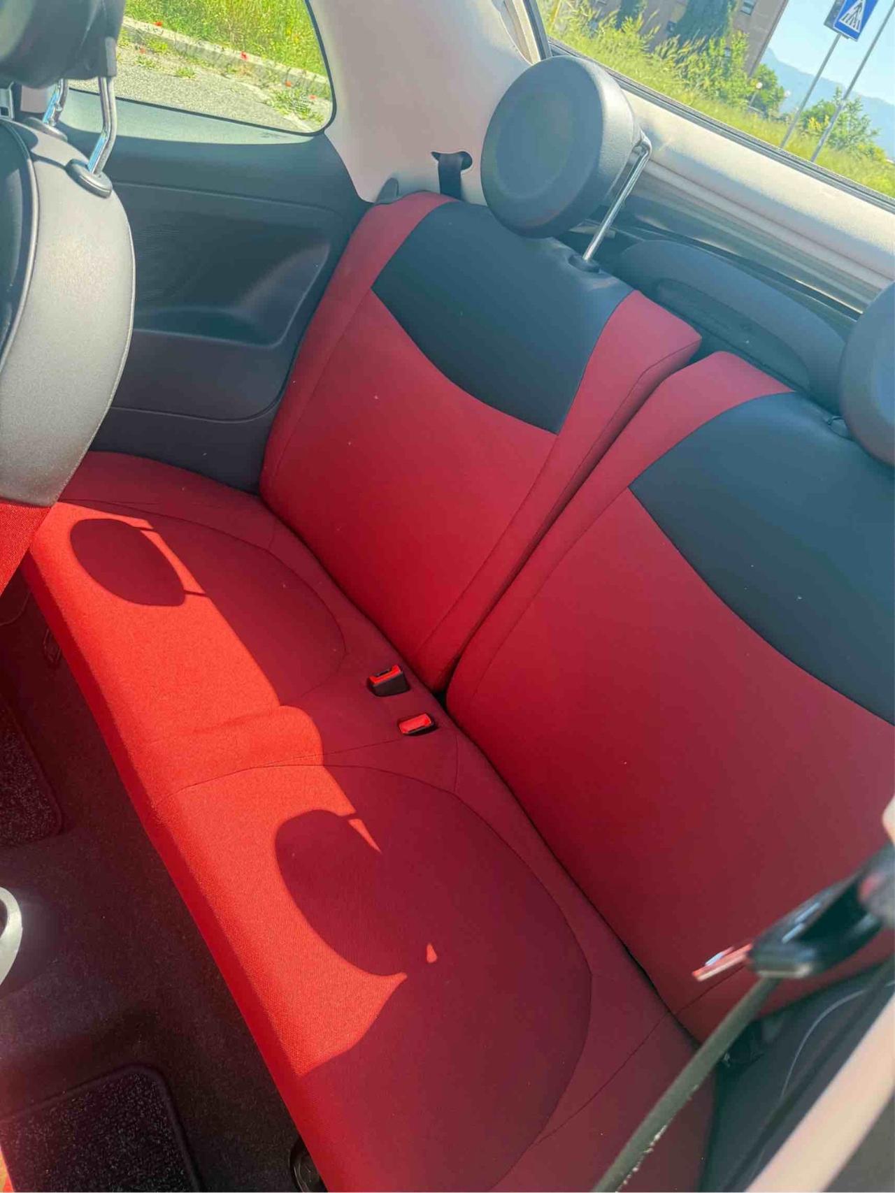 FIAT 500 cabrio 90000km originali garanzia 12 mesi permute