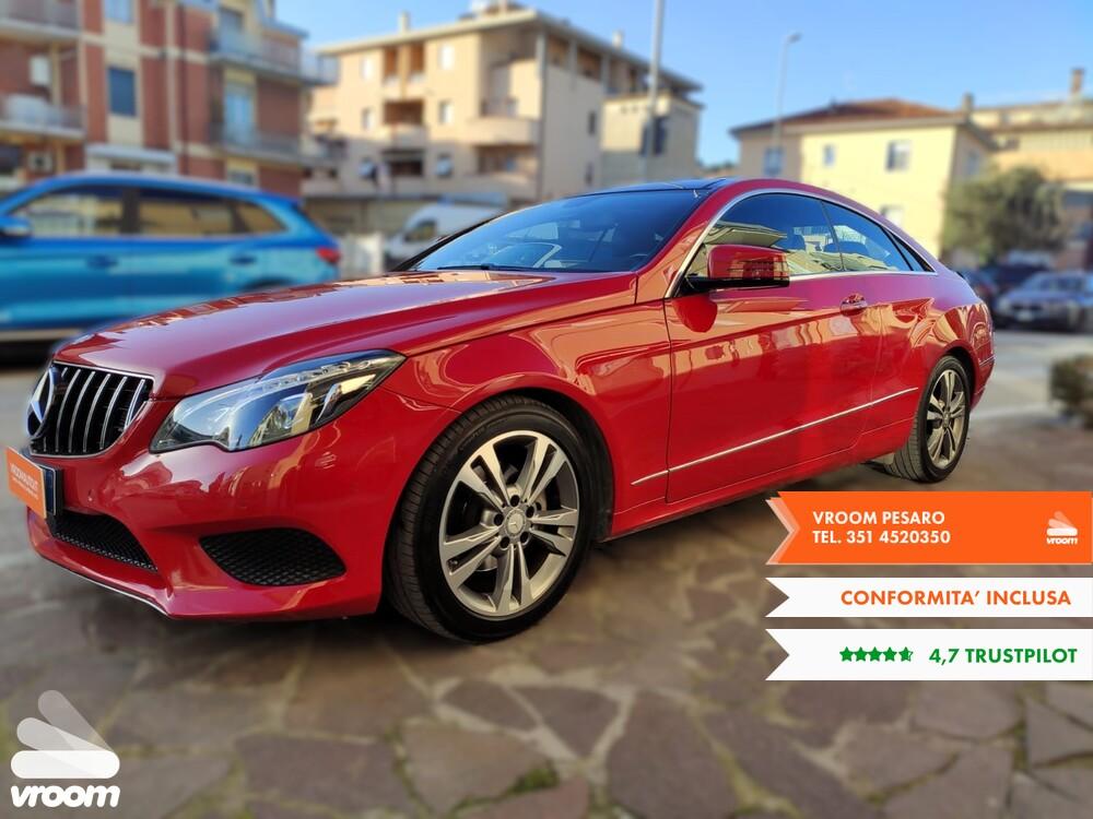 MERCEDES Classe E Cpé (C207) E 220 Coupé Blue...