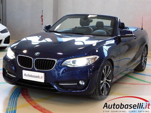 BMW 220 D CABRIO SPORT AUTOMATICA 190CV EURO 6B