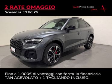AUDI Q5 SPORTBACK 40 TDI MHEV QUATTRO S TRONIC IDENTITY BLACK