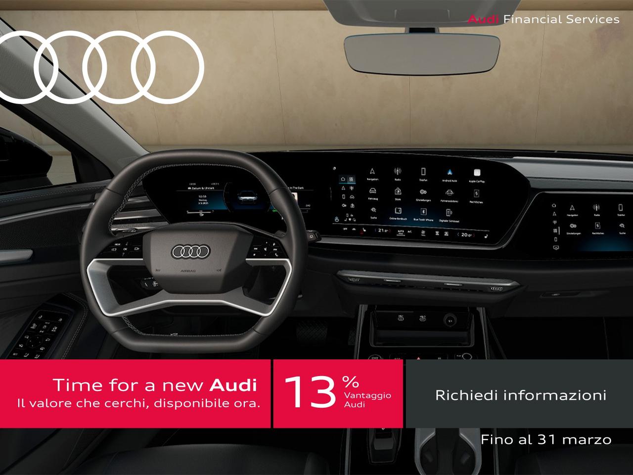 Audi A6 avant 2.0 tdi mhev + s line edition quattro 204cv s-tronic