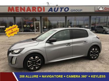Peugeot 208 PureTech 100cv Allure NAVI +CERCHI 16+VETRI SCURI+KEYLESS