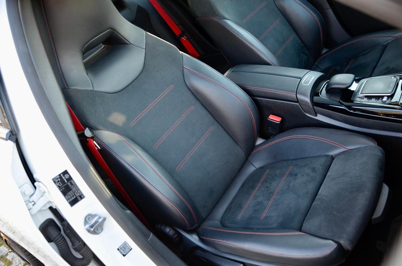 MERCEDES-BENZ A 35 AMG 4MATIC 306cv AUTO, UNICOPROPRIETARIO, SERVICE MERCEDES, TETTO, HI-FI BURMESTER, RETRO 360°, LUCI MULTICOLORE, 19", PERMUTE